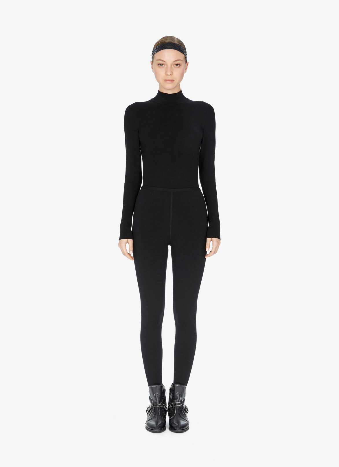 Low boots ALAÏA BLACK LOW BOOTS